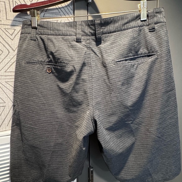 Travis Mathew Gray Flat Front Performance Shorts - Picture 3 of 5